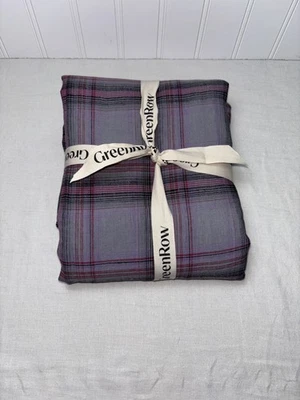 Greenrow Plaid  Sofa Topper Pillow Cover ~ Ruby - Image 1 of 4