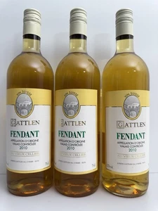 Fendant du Valais 2010 von Joseph Gattlen Vin Suisse Weißwein trocken 3x 0,75L - Bild 1 von 4