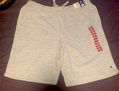 Champion Men's French Terry Lounge Shorts Gray - Image 1 of 2