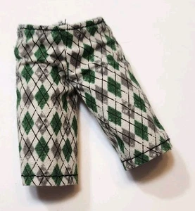 MONSTER HIGH SHORTS ONLY DEUCE GORGON SCARIS CITY OF FRIGHTS ARGYLE DOLL CLOTHES - Picture 1 of 2