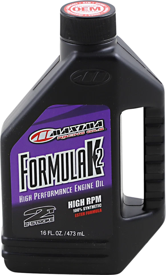 MAXIMA RACING OIL 22916 Fórmula K2 premezcla sintética - 16 EE. UU. fl oz. Foto 1 de 1