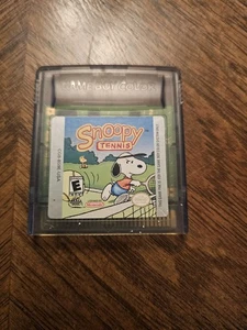 Snoopy Tennis (Nintendo Game Boy Color GBC, 2001) cartuccia autentica testata - Foto 1 di 4