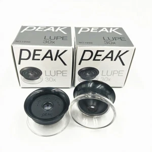 Original PEAK Lupe 30X Portable Magnifier 1996-30x Loupe No.1996 1pc - Picture 1 of 5