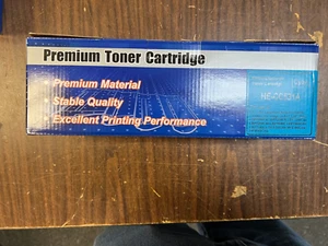 Premium Tonerkartusche LaserJet HE-CC531A Cyan unbenutzt versiegelt Open Box - Bild 1 von 4