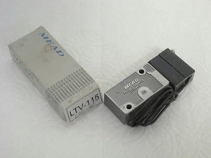 NEU Mead LTV-115 Light-Touch, Snap-Acting Single Magnetventil Steuerventil - Bild 1 von 11