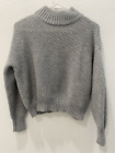 Garage Gray Turtleneck Sweater xs