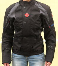 Produktbild - Suzuki Motorrad Textil Anzug Zweiteiler schwarz Größe XS