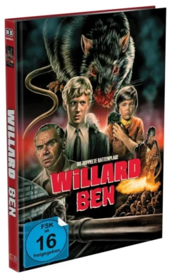 Willard  (1971) & Ben (1972)[Blu-ray & DVD im Limited Mediabook /NEU/OVP] - Bild 1 von 4