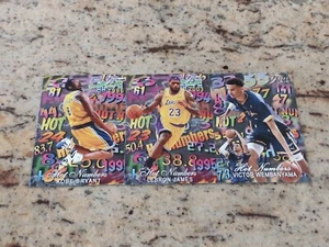 NUMERI CALDI KOBE LEBRON VICTOR CARTE NOVITÀ LIMITATE - Foto 1 di 6