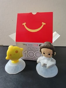 Disney 100 Years Of Magic McDonald's Toys 2023 Star Wars Ray & Wish Star - Foto 1 di 3
