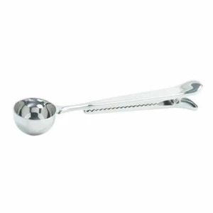 Norpro spazzolino caffè/tè in acciaio inox con clip sacchetto - 1,5 cucchiai da misurazione - Foto 1 di 5