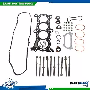 DNJ HGB4306 Cylinder Head Set with Head Bolt Kit For 13-19 Honda Accord 2.4L - Picture 1 of 3