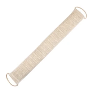Toalla de baño limpieza tira posterior sisal toalla baño cuerpo esponja cepillo exfoliante - Imagen 1 de 12