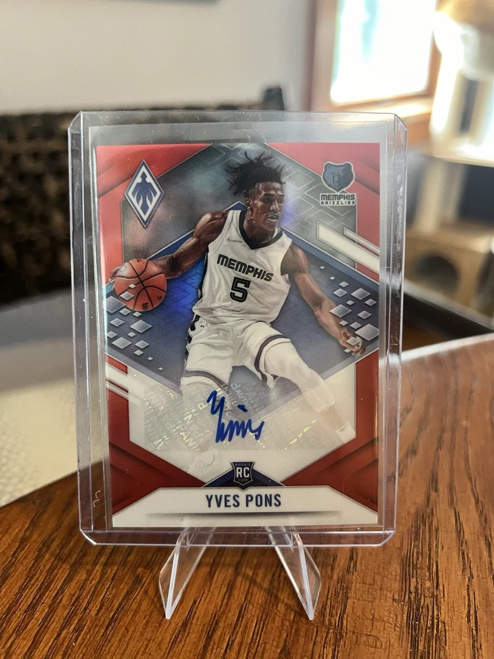 2021-22 Panini Chronicles Yves Pons Auto Phoenix Red # PRA-YVP - Image 1 of 2