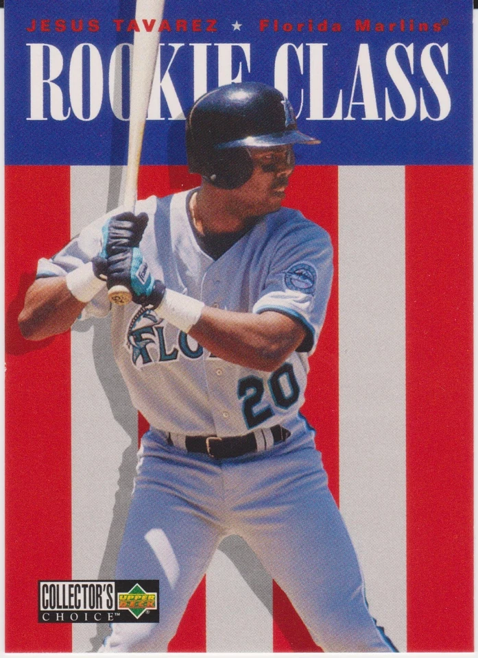 1996 Collector's Choice #26 Jesus Tavarez Florida Marlins Rookie Card RC - Image 1 of 1