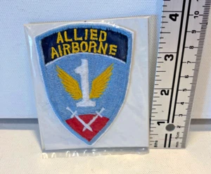 Sammlerstück 1977 US Army - UK WWII First Allied Airborne Patch - Bild 1 von 2