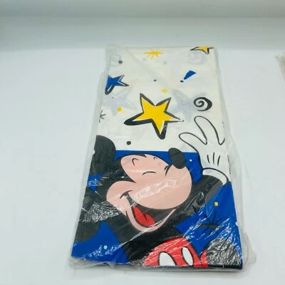 Винтажная бумажная настольная обложка Party Express Disney Mickey Mouse 54 x 89 дюймов с клеймом - Изображение 1 из 4