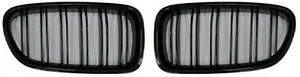Fit For 10-16 BMW F10 F11 Front Kidney Grille Painted Glossy Black M-Look 520i - Picture 1 of 7