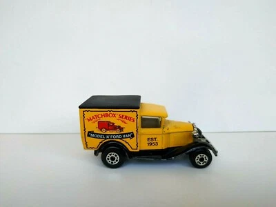 Vintage MATCHBOX Toy "Ford A" - 1930 Made in Macao 1979, "Model A Ford Van" - Image 1 of 4