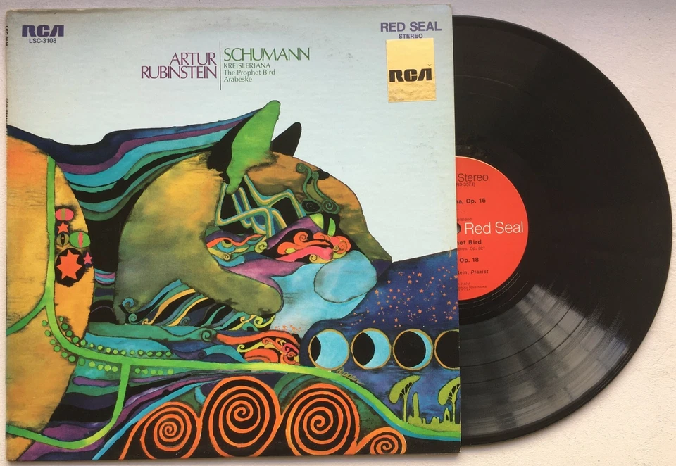 ARTHUR RUBINSTEIN / SCHUMANN Kreisleriana/Arabesque 1970 RCA Red Seal EX/VG++ - Image 1 of 1