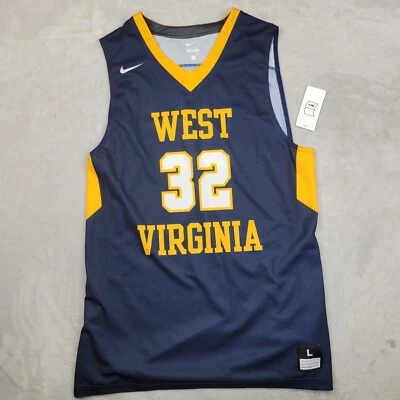 Camiseta de los West Virginia Mountaineers niño grande Nike equipo de baloncesto WVU niño joven 2 Foto 1 de 4