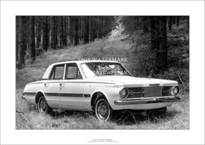 Chrysler Valiant AP6 Regal A3 Art Print – Australian Built – 42 x 29 cm Poster - Bild 1 von 3