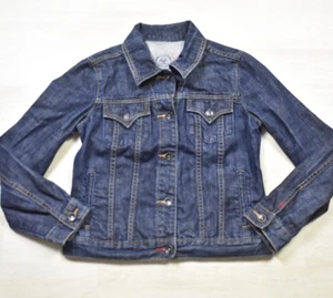 Y2K Gap "1969" Damen Denim Jeansjacke Dark Wash Small Vintage 2006 - Bild 1 von 6