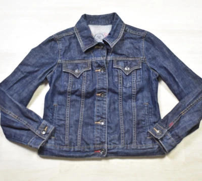 Y2K Gap "1969" Womens Denim Jean Jacket Dark Wash Small VTG 2006 - Image 1 of 4