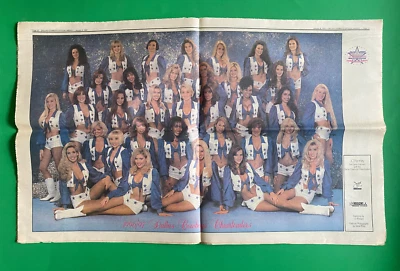 DALLAS COWBOYS WEEKLY-DEC 1996- COWBOYS CHEERLEADER CENTERFOLD-COMPLETE ISSUE - Image 1 of 2