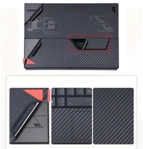 Sticker Skin Cover for 2024 ASUS ROG Flow Z13 GZ301 Carbon Vinyl Laptop Decals - Picture 1 of 35