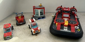 Teile aus LEGO Set City: Feuerwehrluftkissenboot 7944 und andere Fahrzeuge - Bild 1 von 2