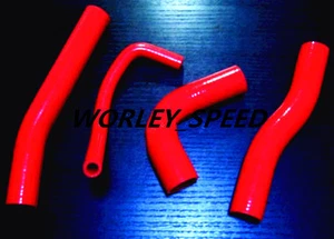 RADIATOR HOSE FOR AFTERMARKET HILUX RN105/106/111/130 22R 91.08-97.08 RED - Picture 1 of 9