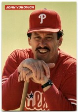 1993 Medford Philadelphia Phillies Photocards John Vukovich #NNO