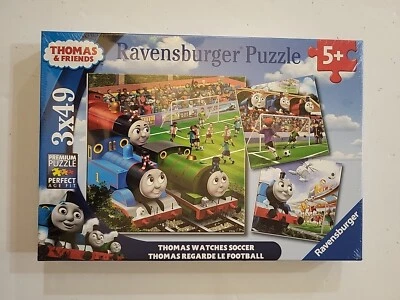 Ravensburger Thomas Relojes Juego de Puzzle de Fútbol 3 x 49 Piezas 5+ Nuevo Precintado Foto 1 de 4