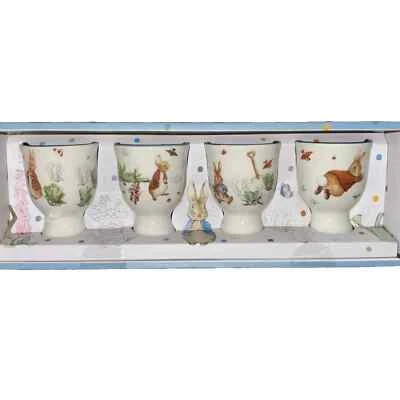 2024 Beatrix Potter Peter Rabbit Pascua 🐣 Huevo Hervido Mini Taza Set de Regalo Foto 1 de 4