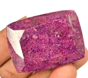 340.0 Ct Natural Red Ruby Huge Certified Cushion Museum Size Use Loose Gemstone - Picture 1 of 7
