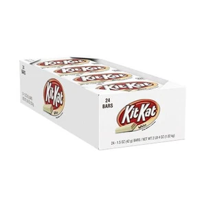 KIT KAT White Creme Wafer Candy Bars, 1.5 oz (24 Count) - Picture 1 of 3
