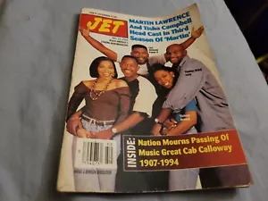 JET magazine Martin Lawrence Cab Calloway Tichina Arnold Thomas Mikal Ford - Picture 1 of 1