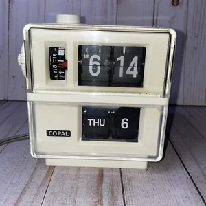 Copal Flip Alarm Clock Model DP-180 Vintage With Lights Working - Picture 1 of 12