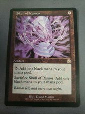 MTG Skull of Ramos Mercadian Masques Regular Rare LP