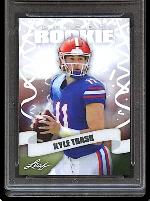 Kyle Trask 2021 LEAF Prized GRADED GEM-MT 10 Rookie #03 - Image 1 of 3