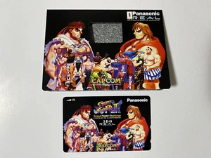 Super Street Fighter IIX Panasonic 3DO Telefonkarte Japan - Bild 1 von 9