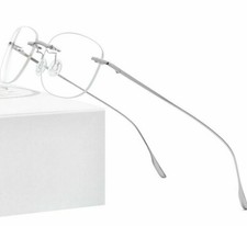 Rimless Eyeglasses Frame Optical Eyewear Accessories Men Women's Glasses Frames