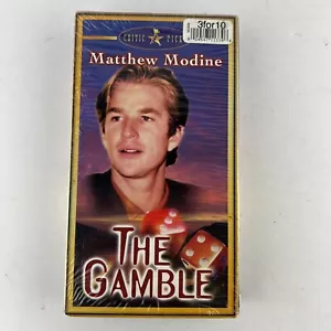 The Gamble VHS Video Tape Faye Dunaway, Mathew Modine - Picture 1 of 2