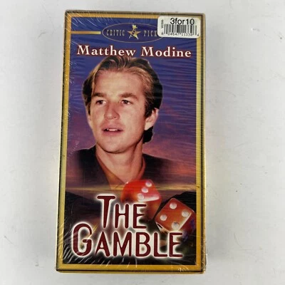 The Gamble VHS Video Tape Faye Dunaway, Mathew Modine - Image 1 of 2