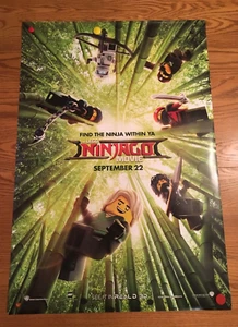The Lego Ninjago Movie rolled one sheet movie poster 27x40 - Bild 1 von 10