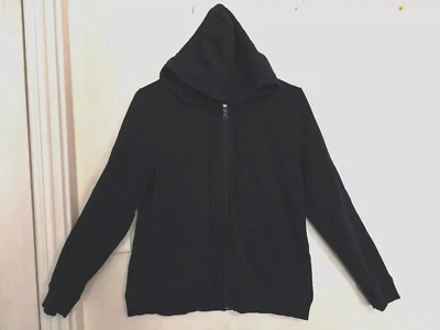 T By Talbots Mujer Sudadera con Capucha LP Petite Azul Marino Bolsillos con Cremallera Completa Exterior "MANCHAS" Foto 1 de 4