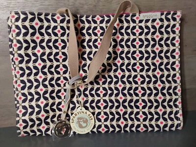 Bolso de Mano Spartina 449 Daufuskie Island S. Carolina Lona Nuevo con Etiquetas 17x12.5 Foto 1 de 4