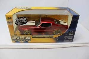 1971 Chevy Camaro Red 1:24 Die Cast Dub City Bigtime Muscle - Picture 1 of 6