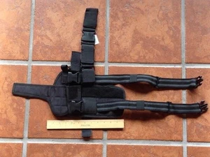 Thigh Holster Black, Adjustable for Medium and Large Handguns. - Picture 1 of 1